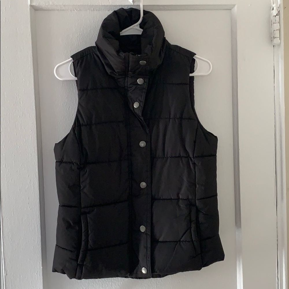 Fleece lined vest
